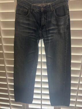 Gucci Men's Straight-Leg Denim Jeans in Medium Blue